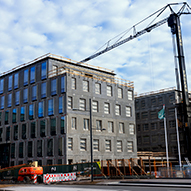 Nyt kontordomicil i Københavns Nordhavn tager form