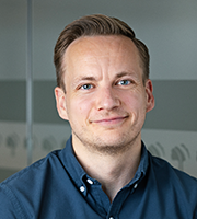 Jonas Gylden, teamleder i Aktuariatet i Industriens Pension180x200