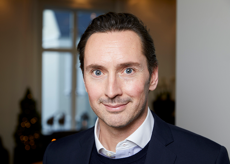 Portræt af aktiechef Anders Ellegaard